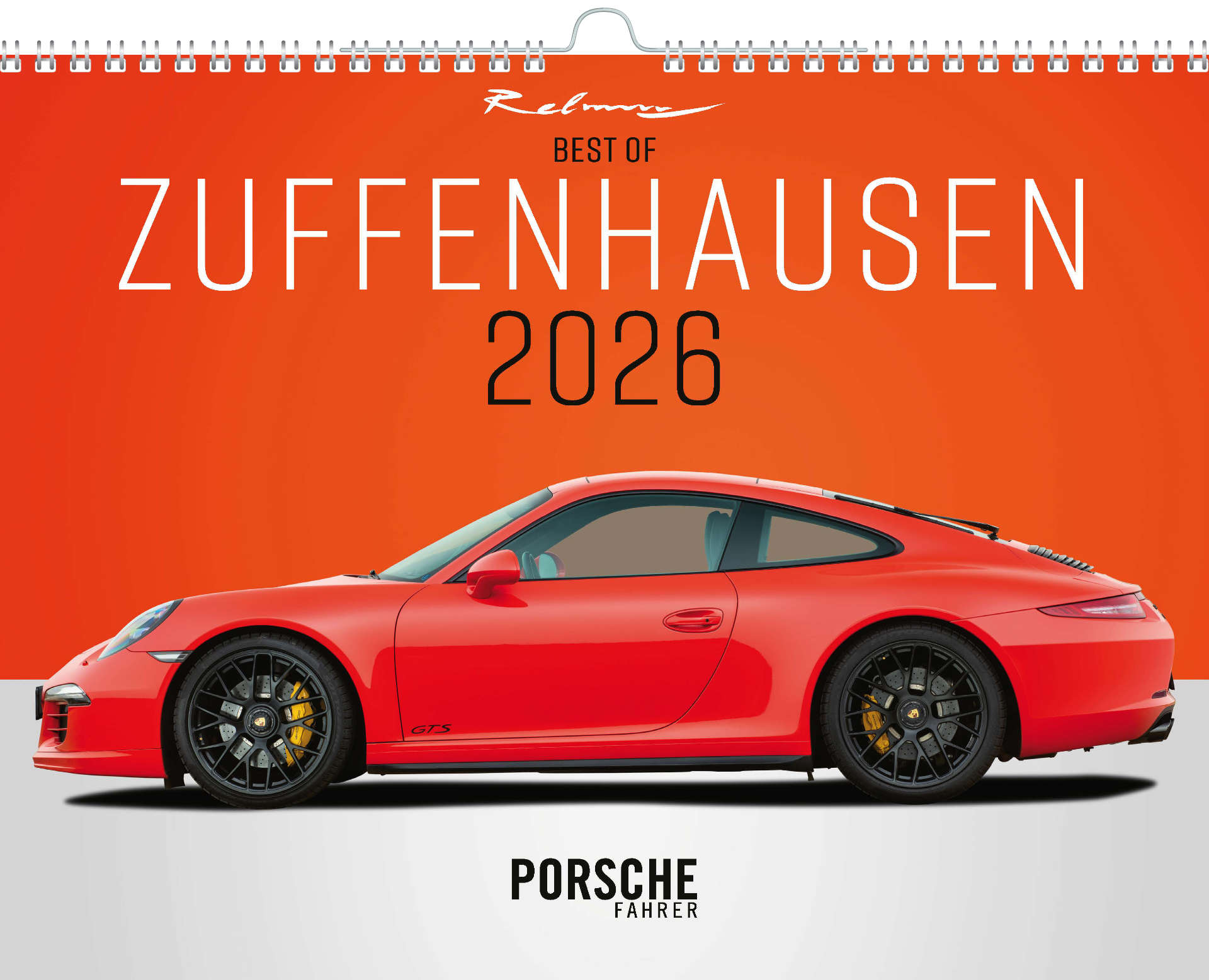 Porsche Eintragkalender 2026 Best of Zuffenhausen