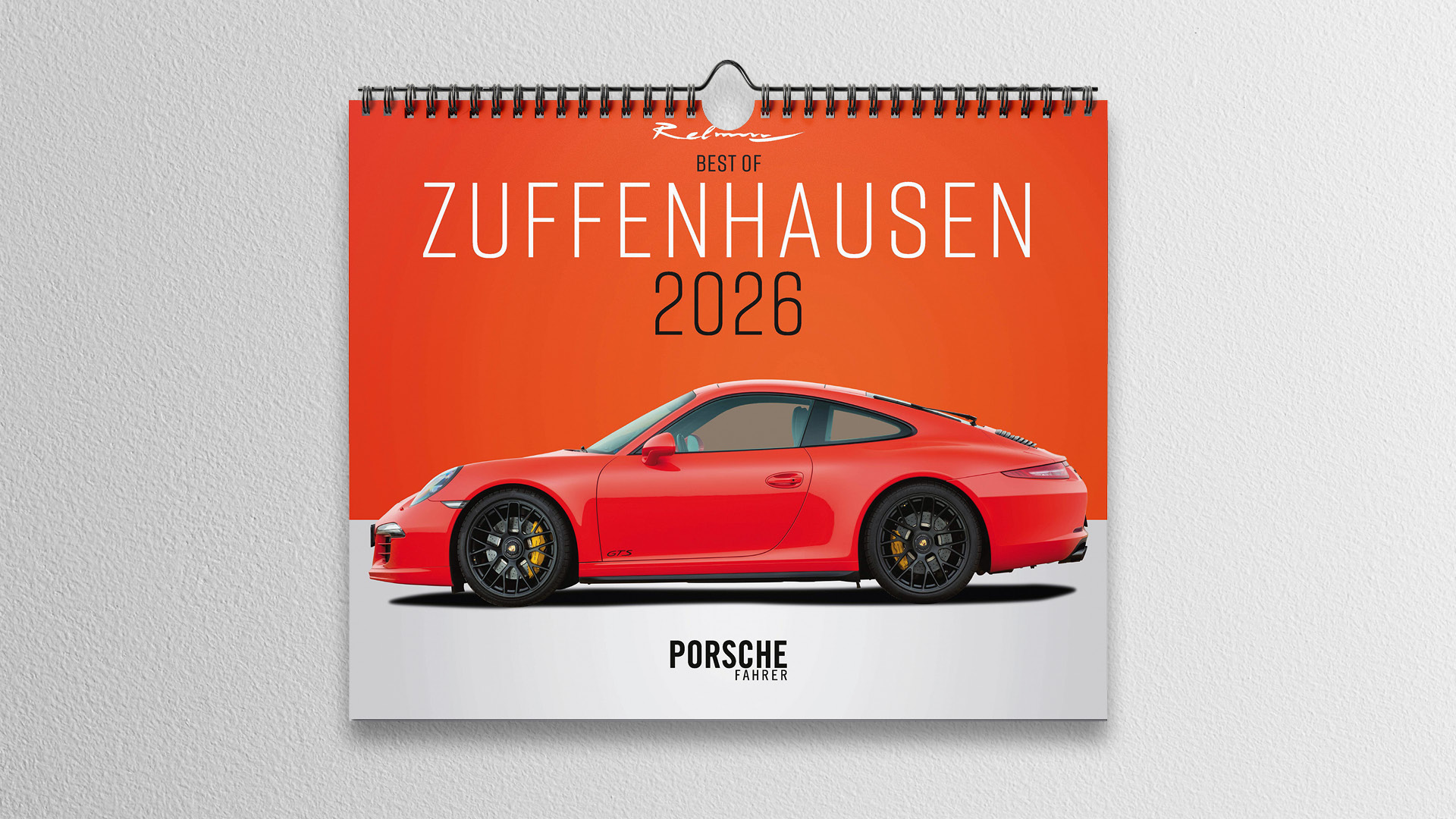 Porsche Eintragkalender 2026 Best of Zuffenhausen