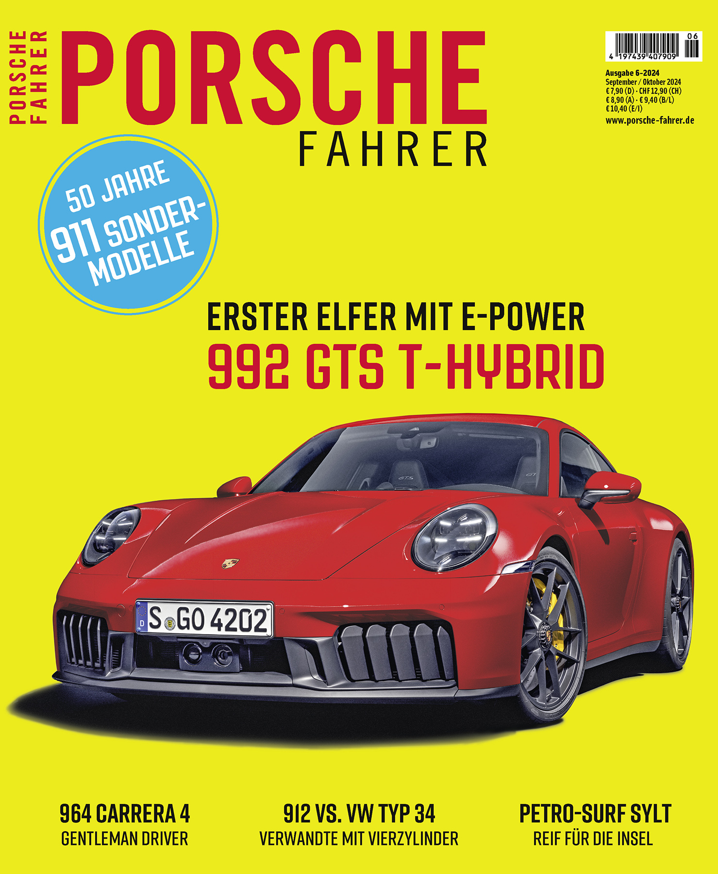 PORSCHE FAHRER Aktuelle Ausgabe