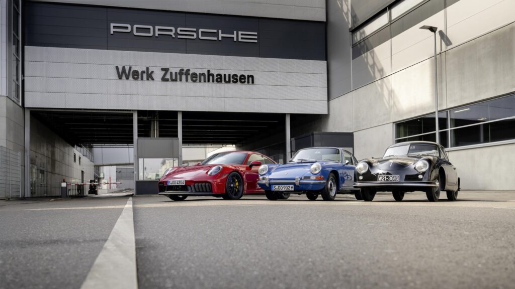 75 Jahre Porsche Werk in Zuffenhausen