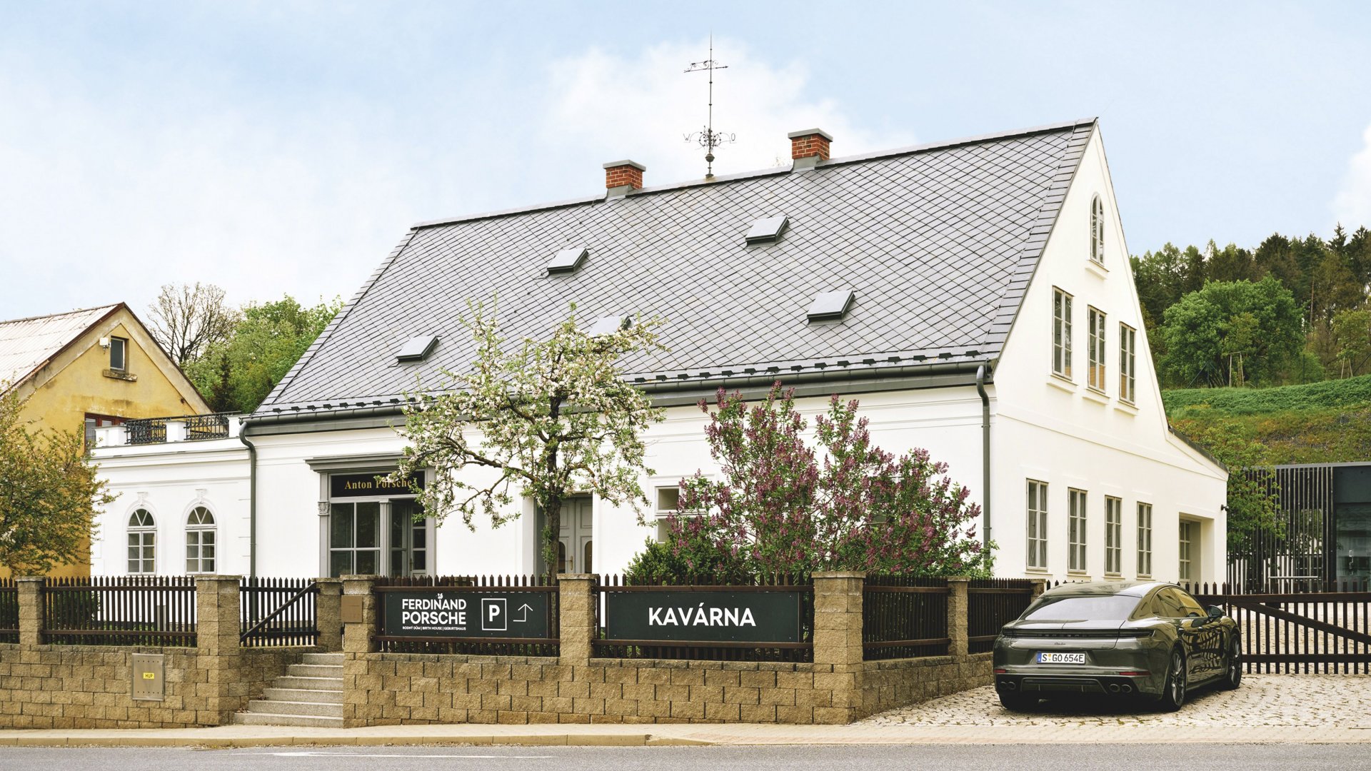 Elternhaus von Ferdinand Porsche in Vratislavice