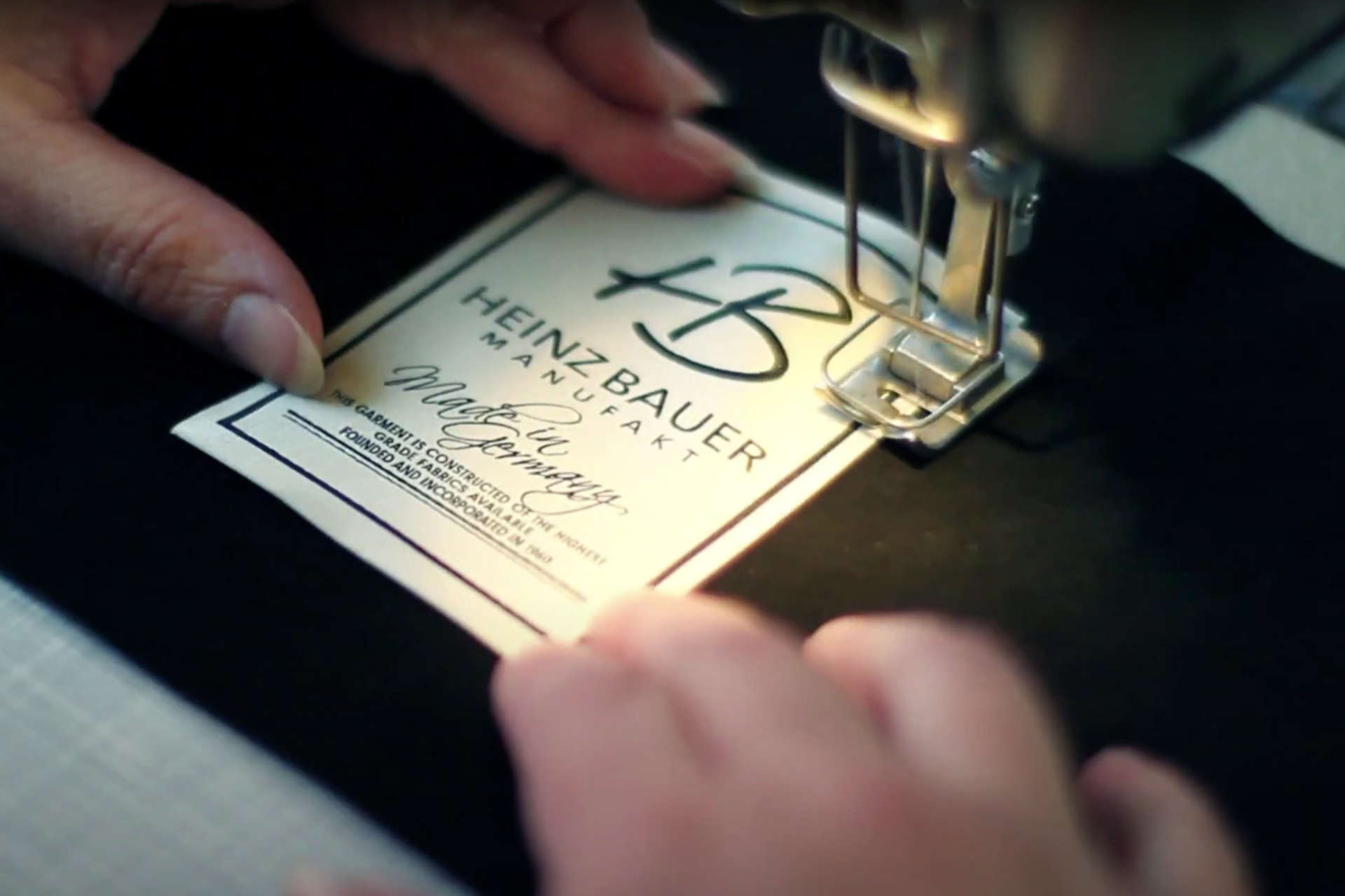 Lederjacken-Produktion in der Heinz Bauer Manufaktur