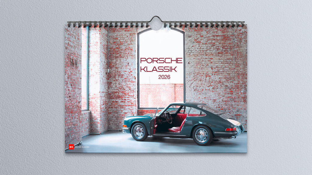 Wandkalender Porsche Klassik 2026
